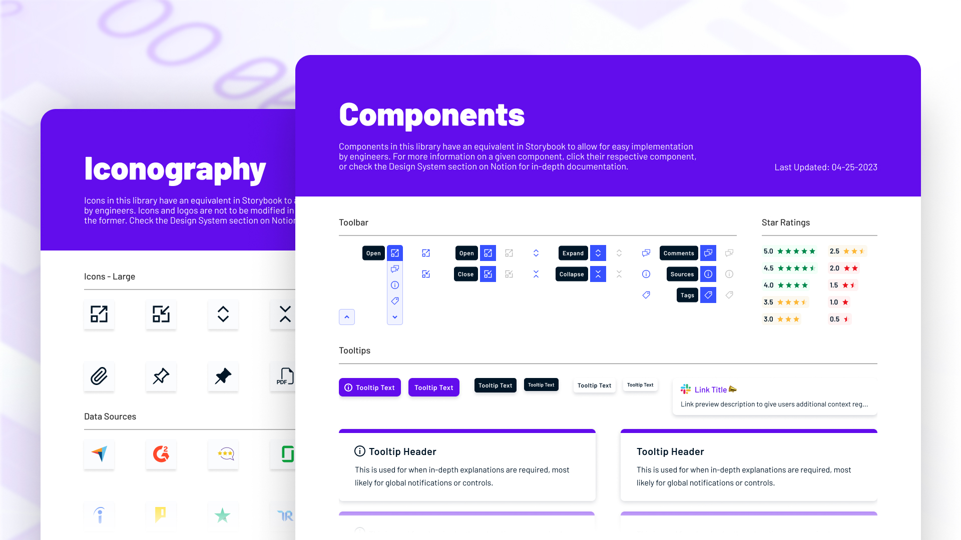 Klue Design System preview.